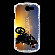 Coque Samsung Galaxy Express Motocross et soleil