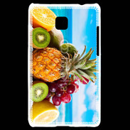 Coque LG Optimus L3 II Fruits frais sur la plage