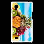 Coque LG Optimus L9 Fruits frais sur la plage