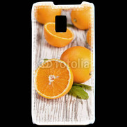 Coque LG P990 Belles oranges sur fond en bois