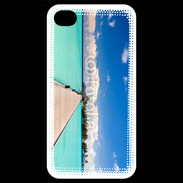 Coque iPhone 4 / iPhone 4S Ponton sur mer des tropiques
