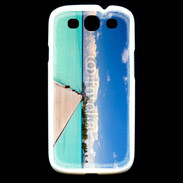 Coque Samsung Galaxy S3 Ponton sur mer des tropiques