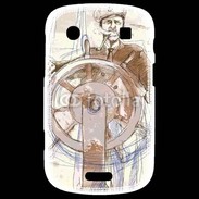 Coque Blackberry Bold 9900 Illustration d'un capitaine de bateau