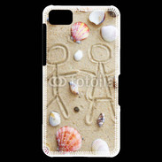 Coque Blackberry Z10 Toi et moi sur la plage