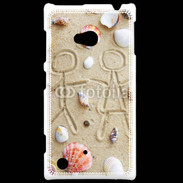 Coque Nokia Lumia 720 Toi et moi sur la plage