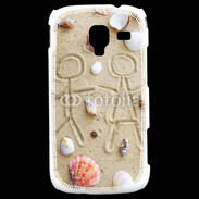 Coque Samsung Galaxy Ace 2 Toi et moi sur la plage