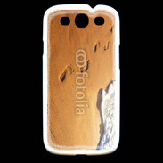 Coque Samsung Galaxy S3 Trace de pas sur la plage