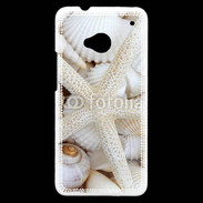Coque HTC One Coquillage et étoile de mer