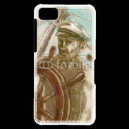 Coque Blackberry Z10 Illustration capitaine de navire