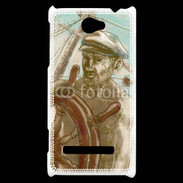 Coque HTC Windows Phone 8S Illustration capitaine de navire