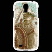 Coque Samsung Galaxy S4 Illustration capitaine de navire