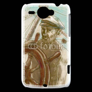 Coque HTC Wildfire G8 Illustration capitaine de navire