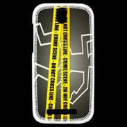 Coque HTC One SV Scène de crime