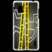 Coque LG Optimus G Scène de crime