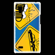 Coque LG Optimus L9 Panneaux insolotes
