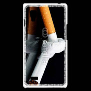 Coque LG Optimus L9 Cigarette effet miroir
