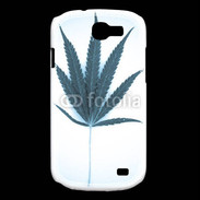 Coque Samsung Galaxy Express Marijuana en bleu et blanc