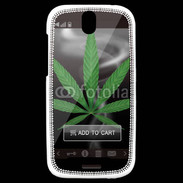 Coque HTC One SV Téléphone Cannabis