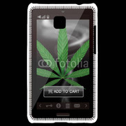 Coque LG Optimus L3 II Téléphone Cannabis