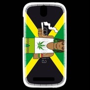 Coque HTC One SV Rasta drapeau 10
