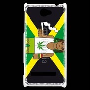 Coque HTC Windows Phone 8S Rasta drapeau 10