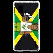 Coque LG Optimus G Rasta drapeau 10