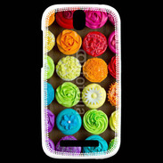 Coque HTC One SV Cup cake en folie 5