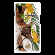 Coque LG Optimus L9 Pinacolada dans une noix de coco