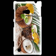 Coque Nokia Lumia 720 Pinacolada dans une noix de coco