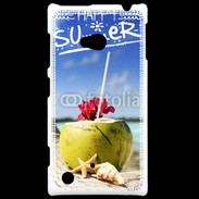 Coque Nokia Lumia 720 Noix de coco sur la plage 5