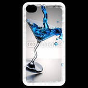 Coque iPhone 4 / iPhone 4S Cocktail bleu lagon 5
