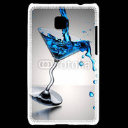 Coque LG Optimus L3 II Cocktail bleu lagon 5