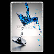 Etui carte bancaire Cocktail bleu lagon 5
