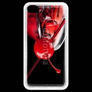 Coque iPhone 4 / iPhone 4S Cocktail cerise 10