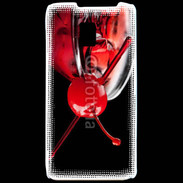 Coque LG P990 Cocktail cerise 10