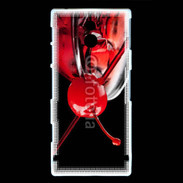 Coque Sony Xperia P Cocktail cerise 10
