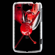 Coque HTC Wildfire G8 Cocktail cerise 10