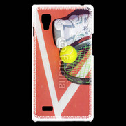 Coque LG Optimus L9 Joueur de tennis 15