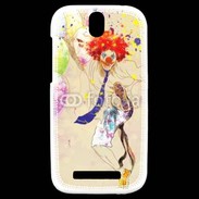 Coque HTC One SV Dessin de clown