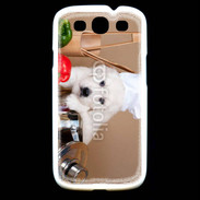 Coque Samsung Galaxy S3 Chiot chef cuisinier