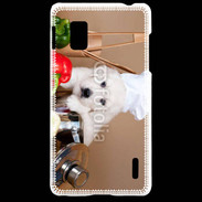 Coque LG Optimus G Chiot chef cuisinier