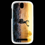 Coque HTC One SV Cerf dans la nature