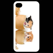 Coque iPhone 4 / iPhone 4S Chaton dans des coquilles d'oeuf