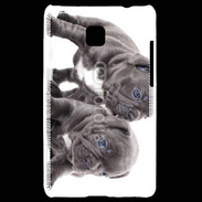 Coque LG Optimus L3 II Duo de bulldog français 5