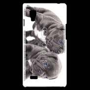 Coque LG Optimus L9 Duo de bulldog français 5