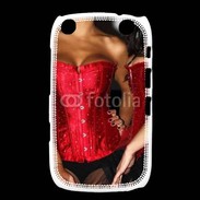 Coque Blackberry Curve 9320 Belles et sexy en noir et rouge