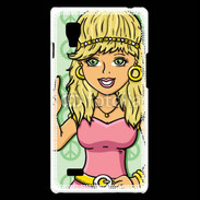 Coque LG Optimus L9 Hippie en dessin