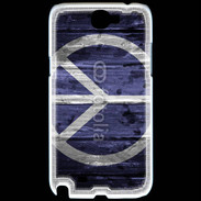 Coque Samsung Galaxy Note 2 Peace and love grunge