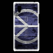 Coque LG Optimus L9 Peace and love grunge