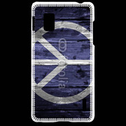 Coque LG Optimus G Peace and love grunge